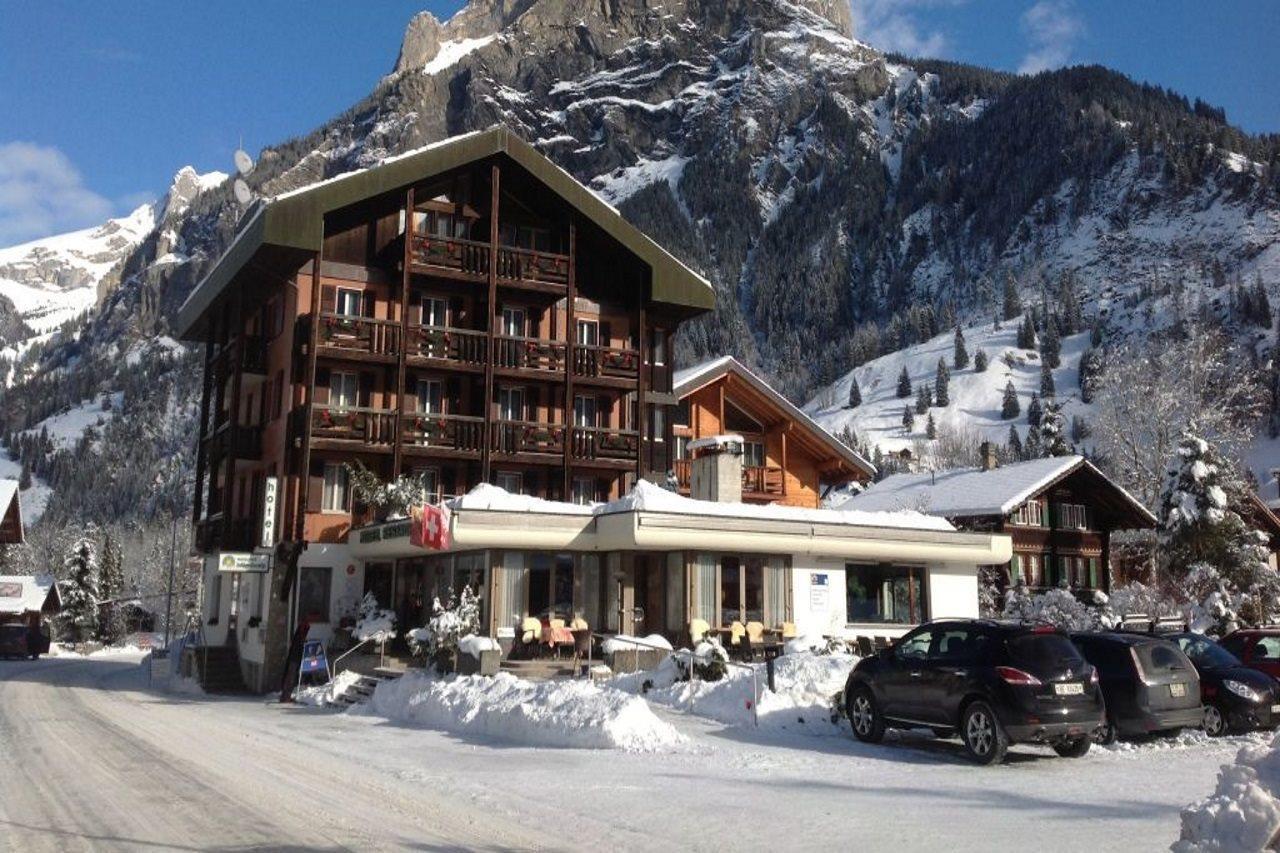 Hotel Bluemlisalp Kandersteg Exterior foto