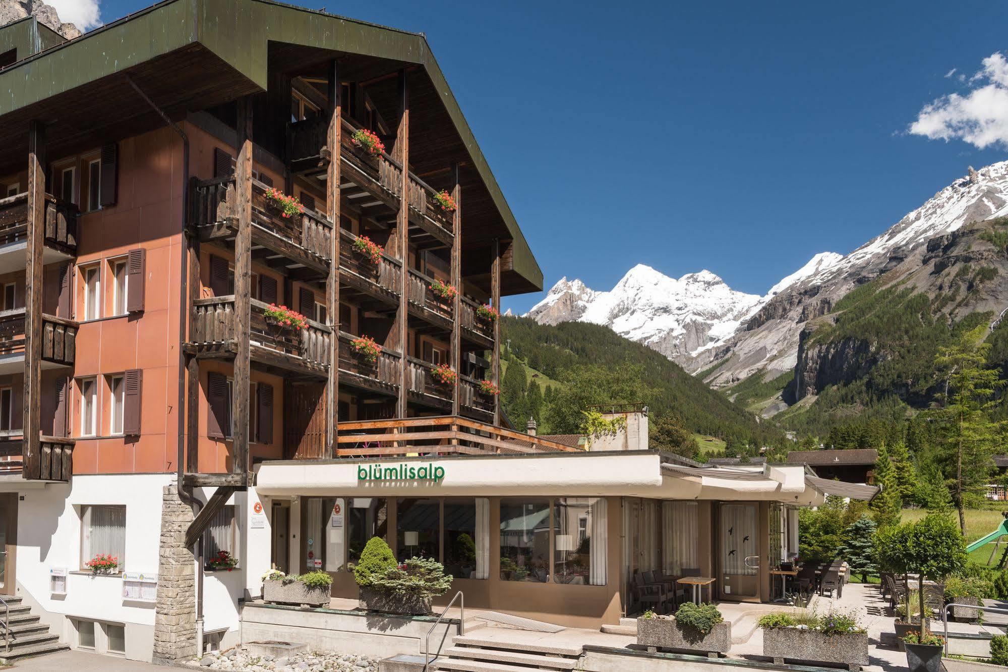 Hotel Bluemlisalp Kandersteg Exterior foto